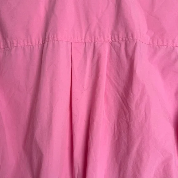 Rails JoJo Hot Pink Oversized Button Down Blouse Women’s XS Cuffed Short Sleeve - Picture 11 of 12